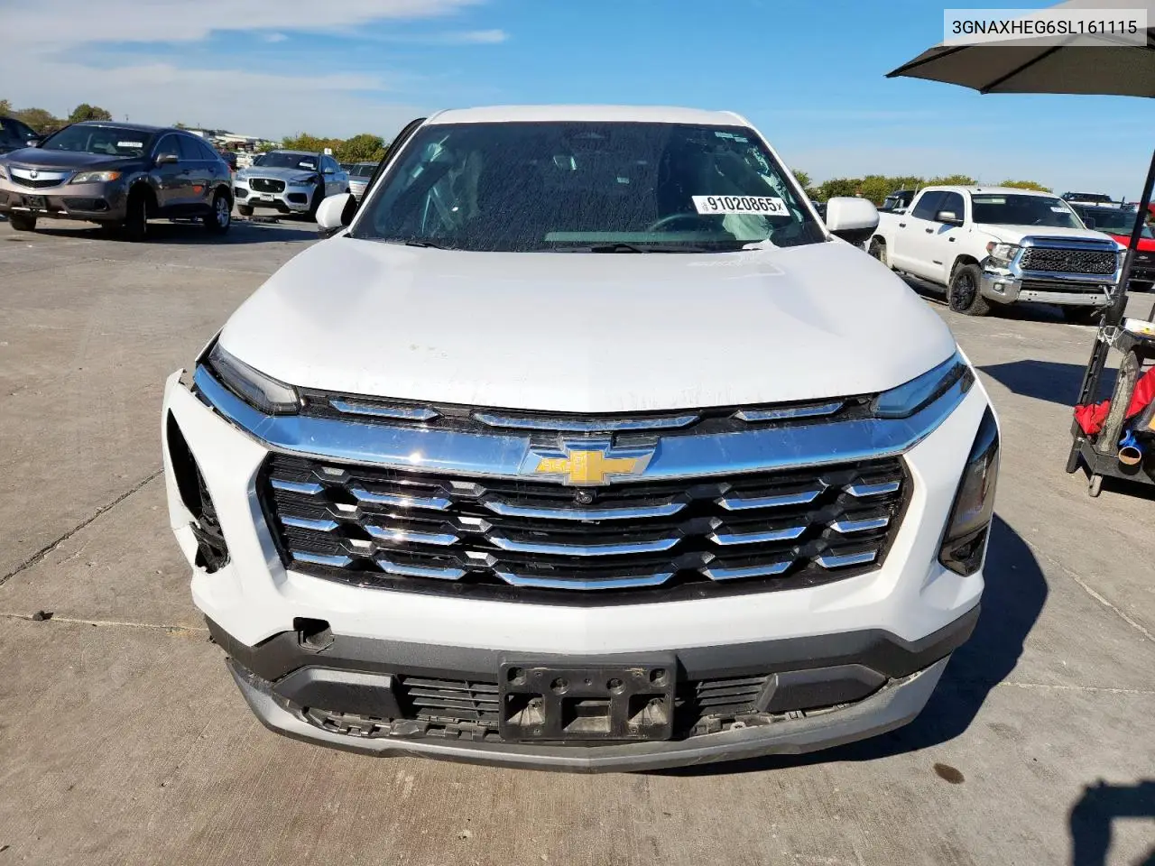 3GNAXHEG6SL161115 2025 Chevrolet Equinox Lt