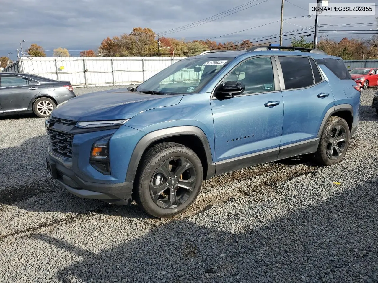 3GNAXPEG8SL202855 2025 Chevrolet Equinox Lt