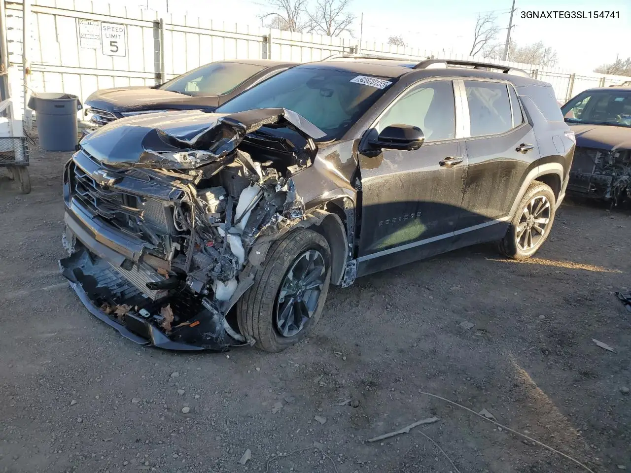 3GNAXTEG3SL154741 2025 Chevrolet Equinox Rs