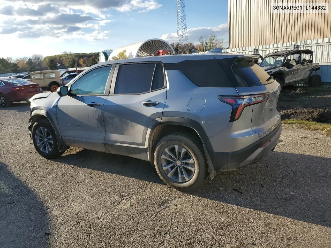3GNAXPEG1TL144332 2026 Chevrolet Equinox Lt