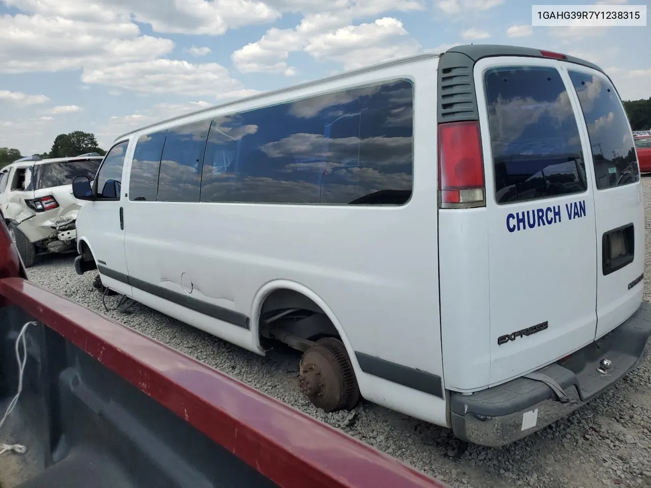 1GAHG39R7Y1238315 2000 Chevrolet Express G3500