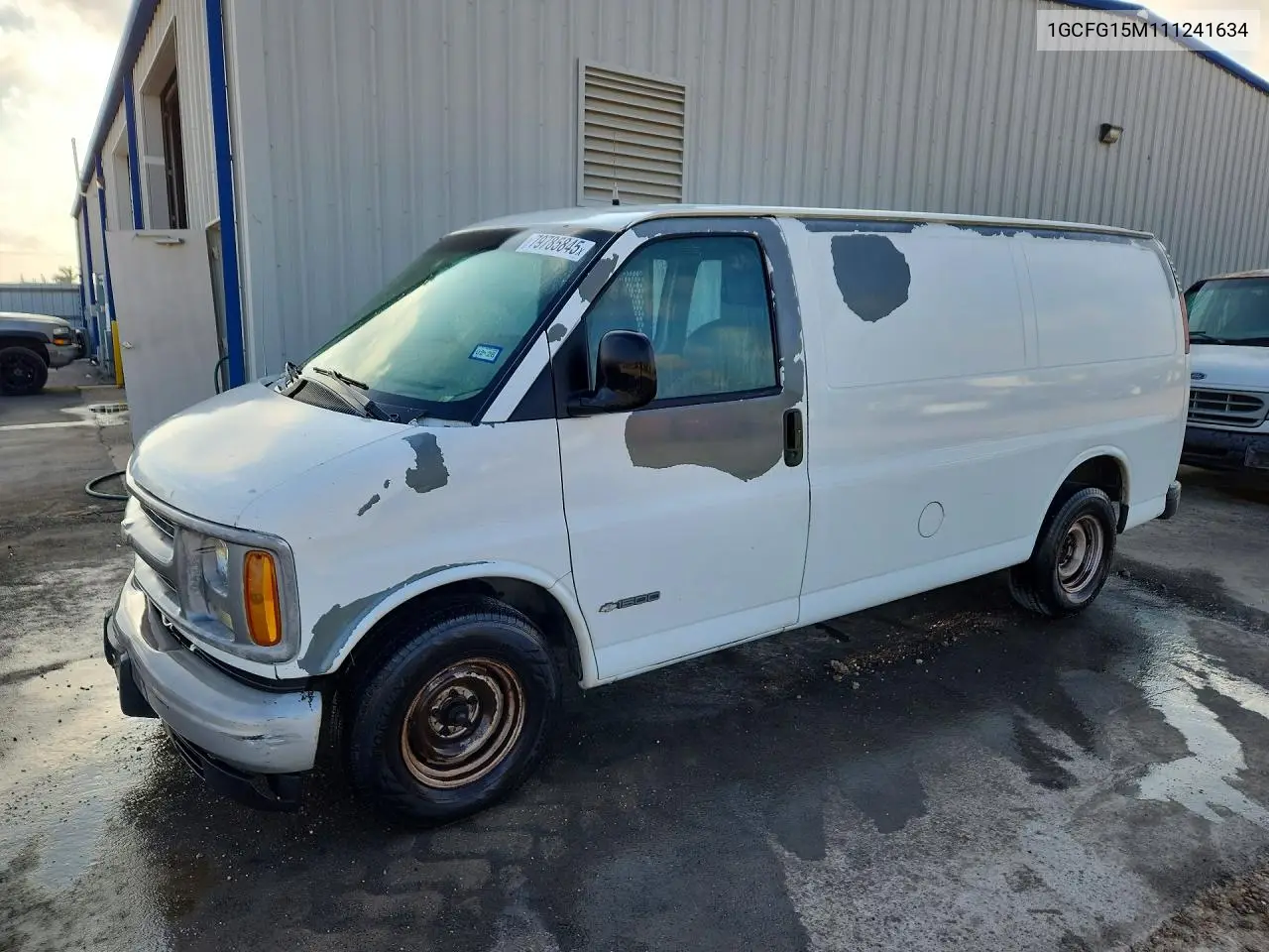 2001 Chevrolet Express G1500 VIN: 1GCFG15M111241634 Lot: 79785845