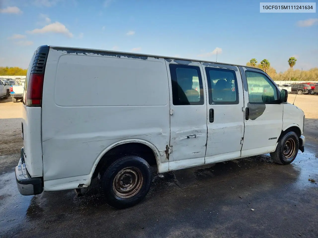 2001 Chevrolet Express G1500 VIN: 1GCFG15M111241634 Lot: 79785845