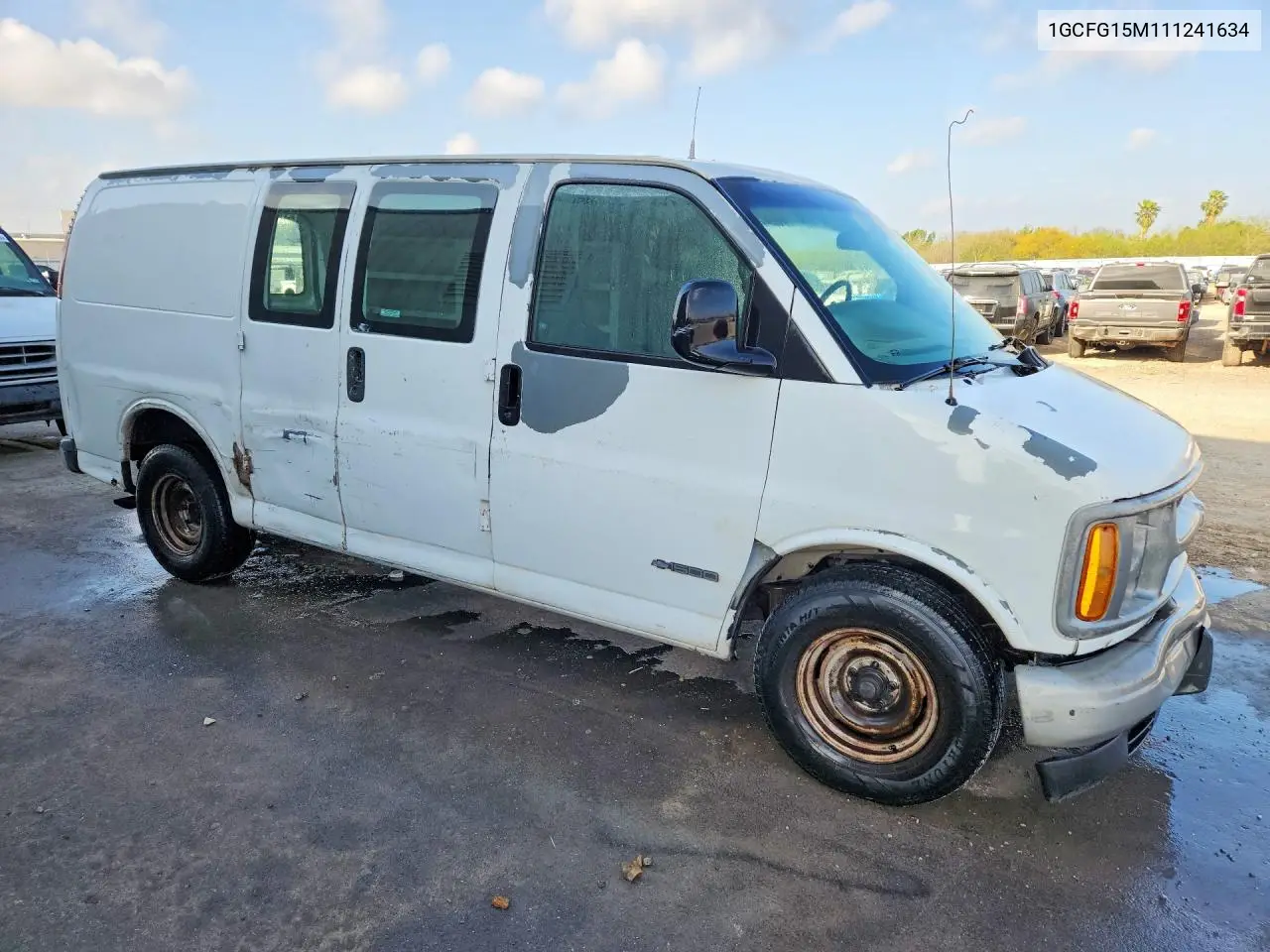 2001 Chevrolet Express G1500 VIN: 1GCFG15M111241634 Lot: 79785845