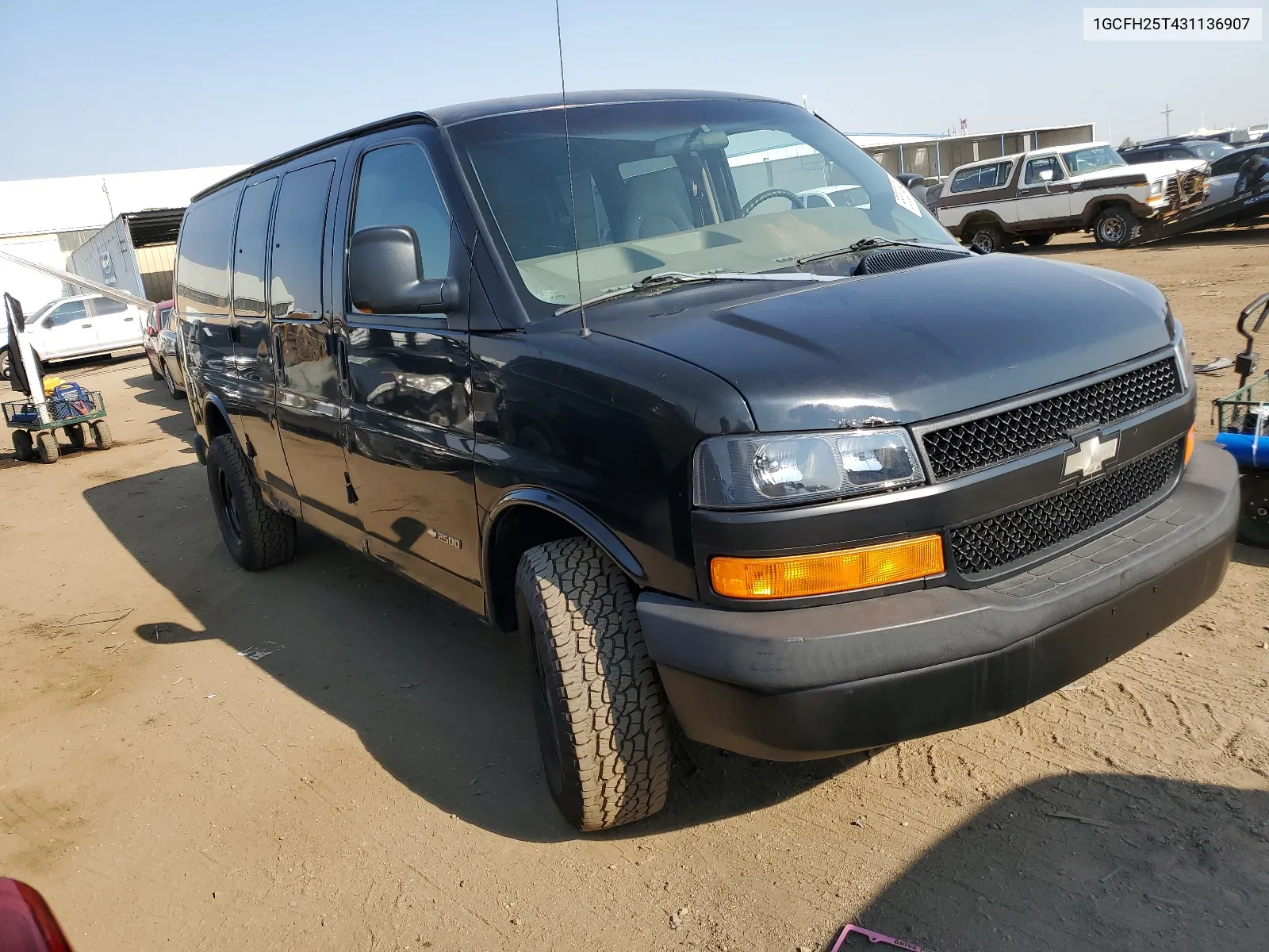 2003 Chevrolet Express G2500 VIN: 1GCFH25T431136907 Lot: 65552494