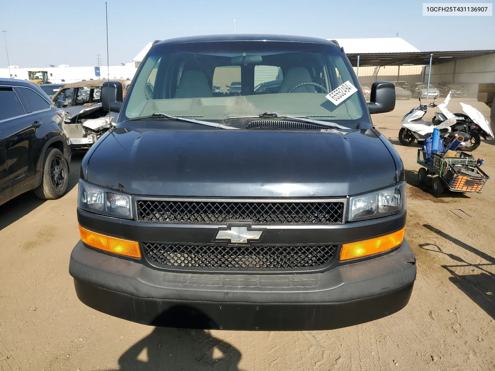 1GCFH25T431136907 2003 Chevrolet Express G2500