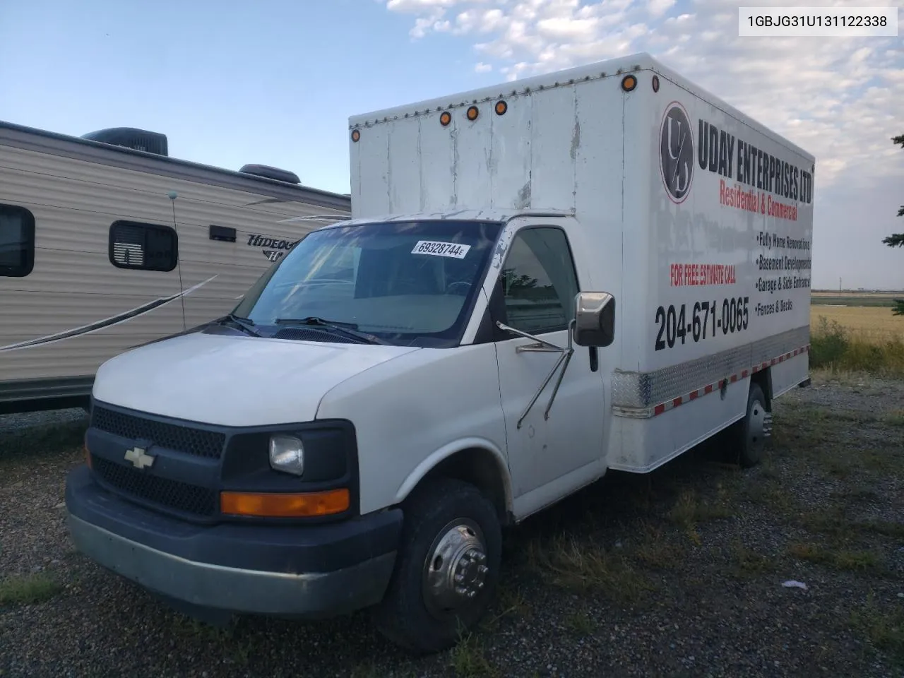 1GBJG31U131122338 2003 Chevrolet Express G3500