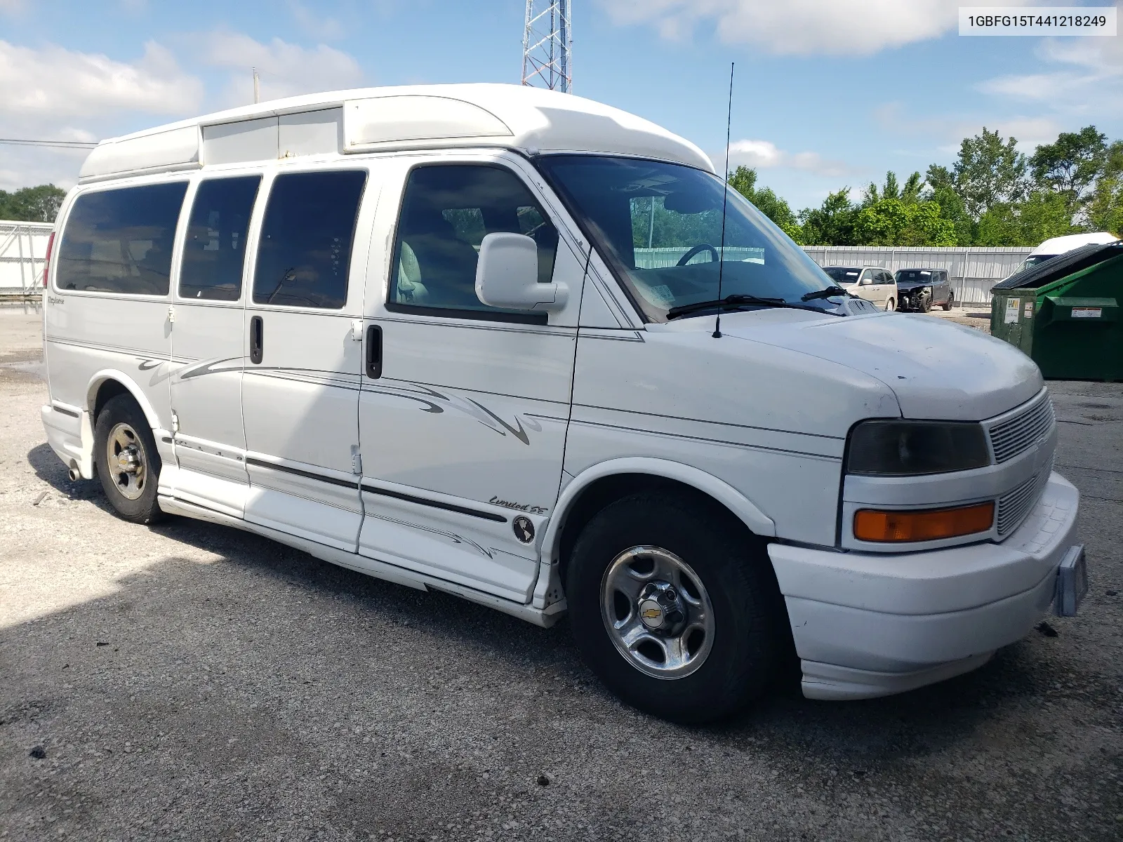 2004 Chevrolet Express G1500 VIN: 1GBFG15T441218249 Lot: 56462594