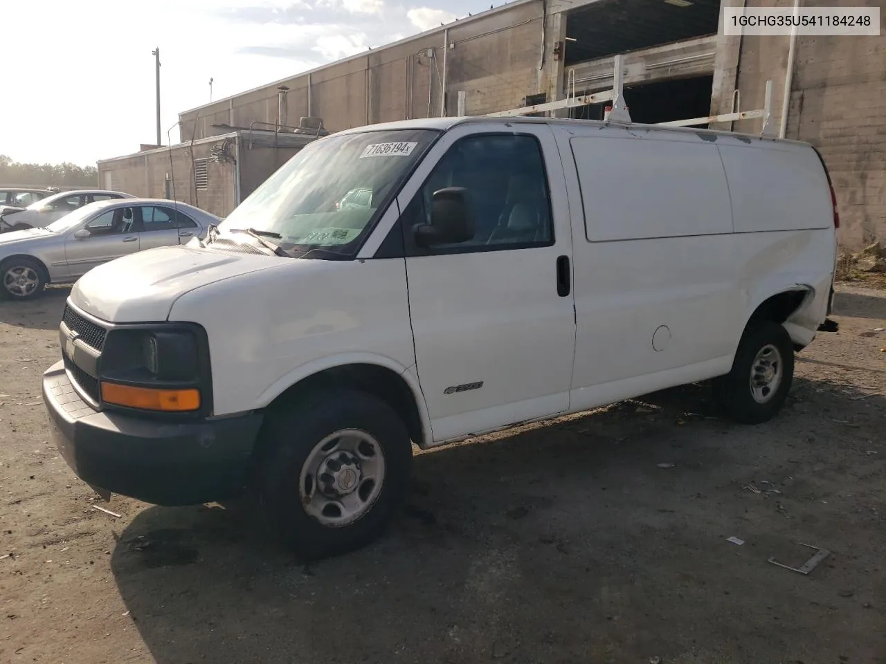 2004 Chevrolet Express G3500 VIN: 1GCHG35U541184248 Lot: 71636194