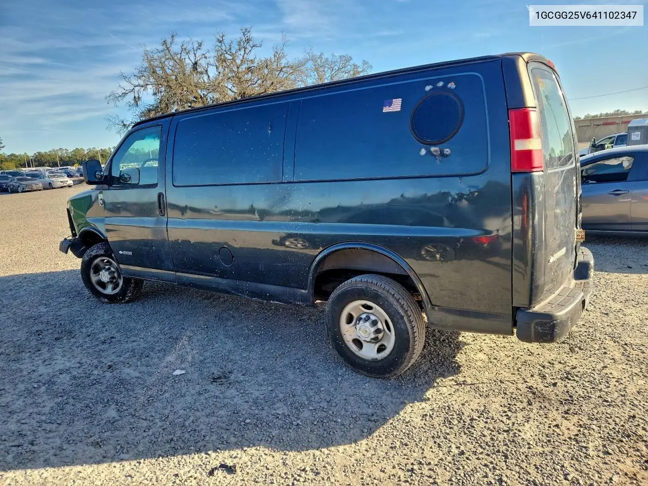 1GCGG25V641102347 2004 Chevrolet Express G2500