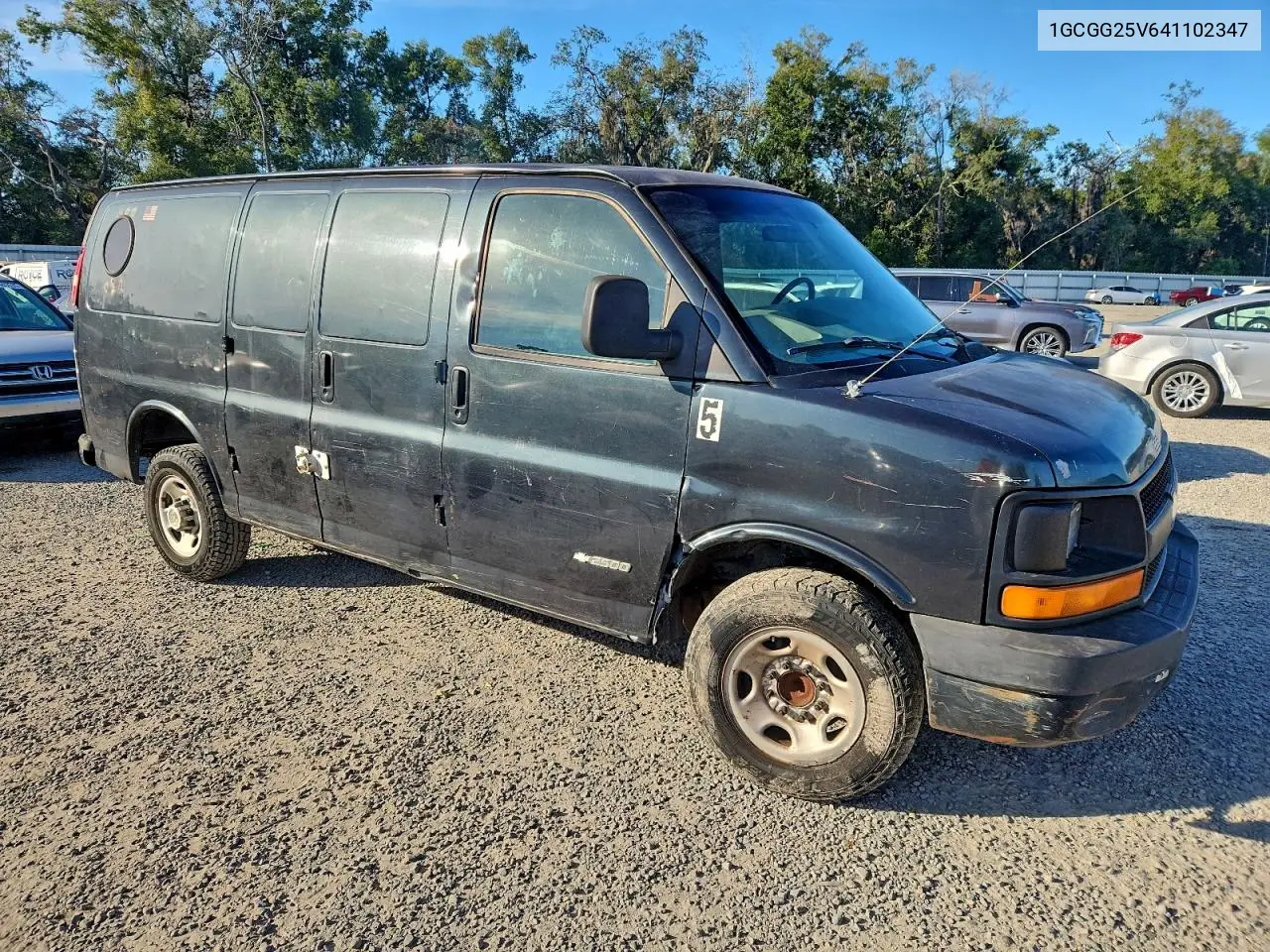 1GCGG25V641102347 2004 Chevrolet Express G2500