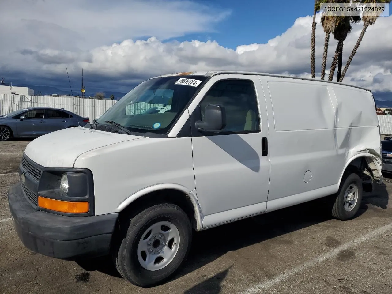 2007 Chevrolet Express G1500 VIN: 1GCFG15X471224829 Lot: 49819784