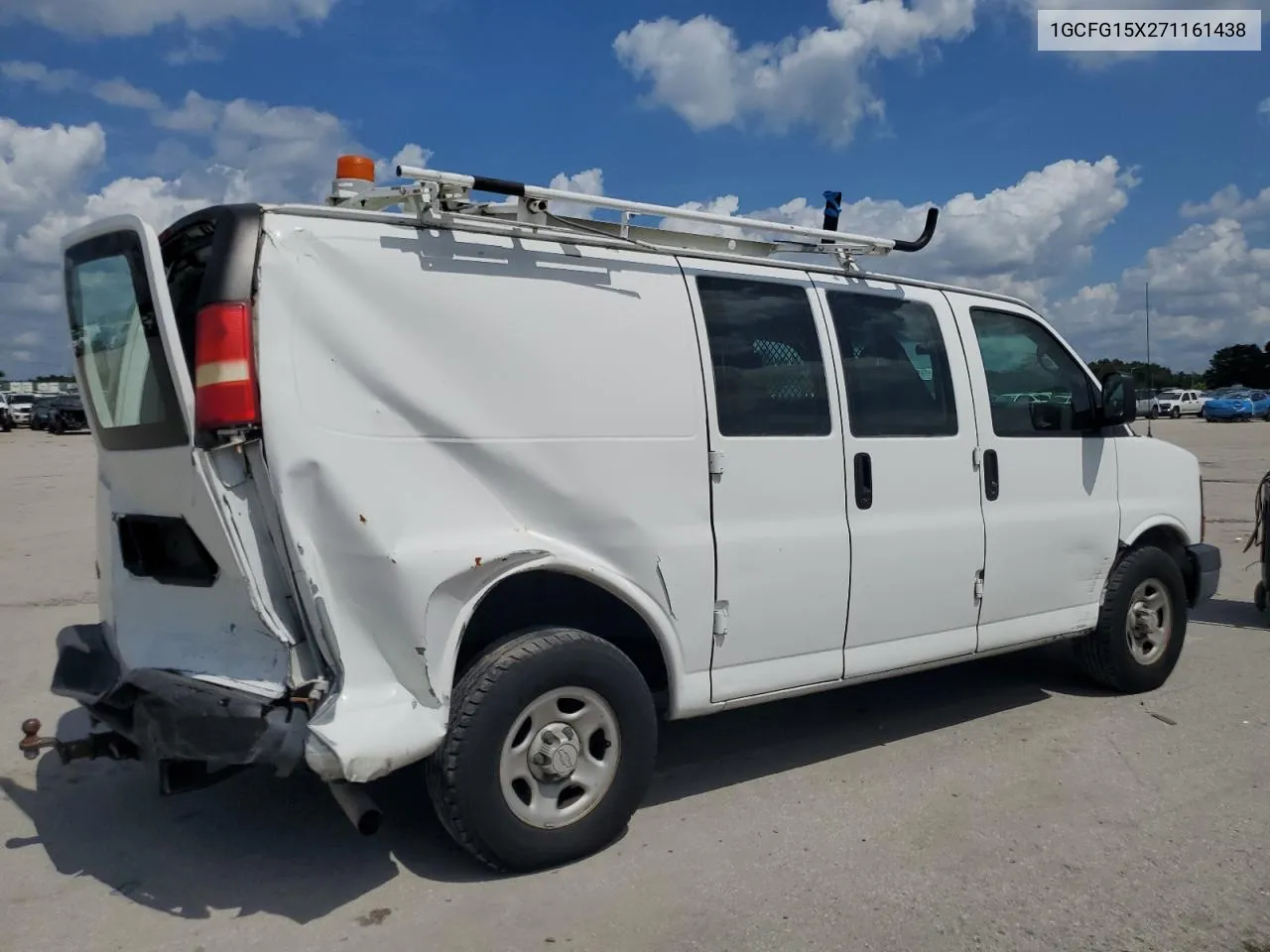 2007 Chevrolet Express G1500 VIN: 1GCFG15X271161438 Lot: 71849794