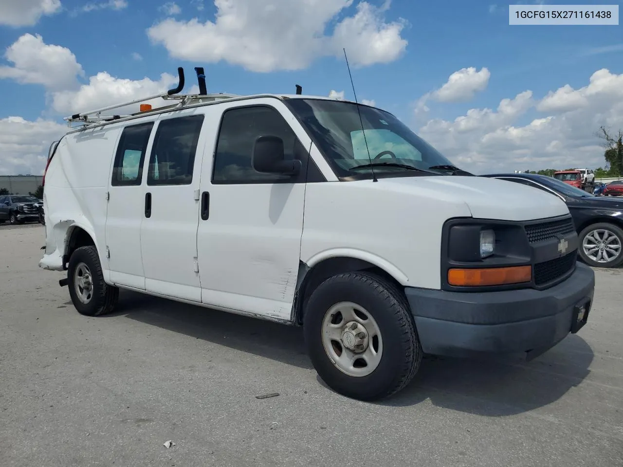 2007 Chevrolet Express G1500 VIN: 1GCFG15X271161438 Lot: 71849794