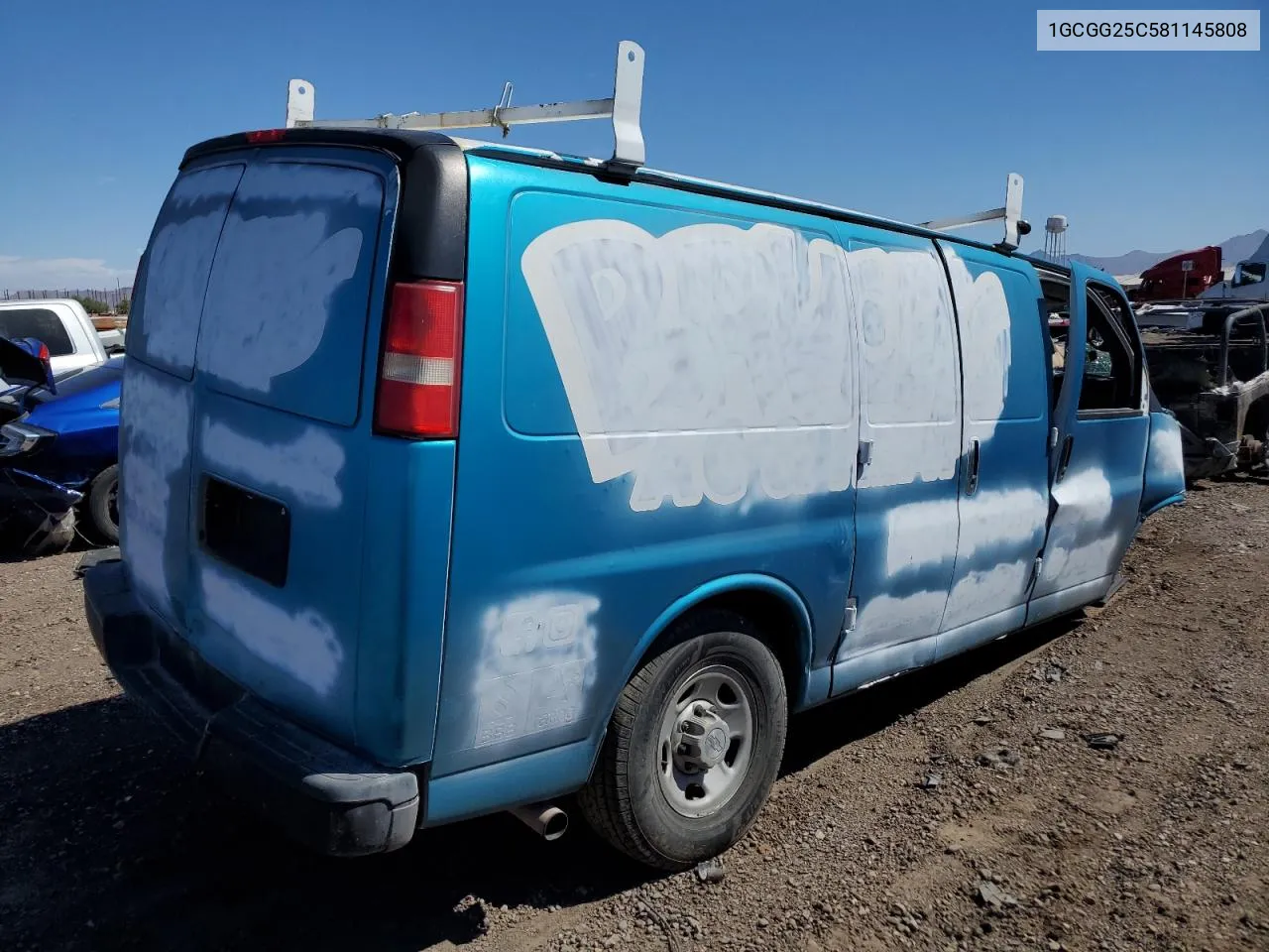 2008 Chevrolet Express G2500 VIN: 1GCGG25C581145808 Lot: 58325024