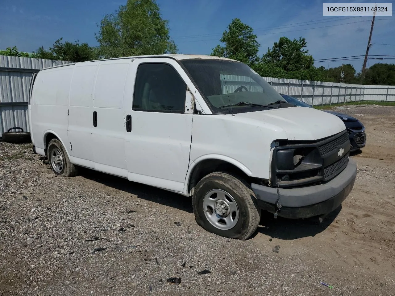 2008 Chevrolet Express G1500 VIN: 1GCFG15X881148324 Lot: 71046974