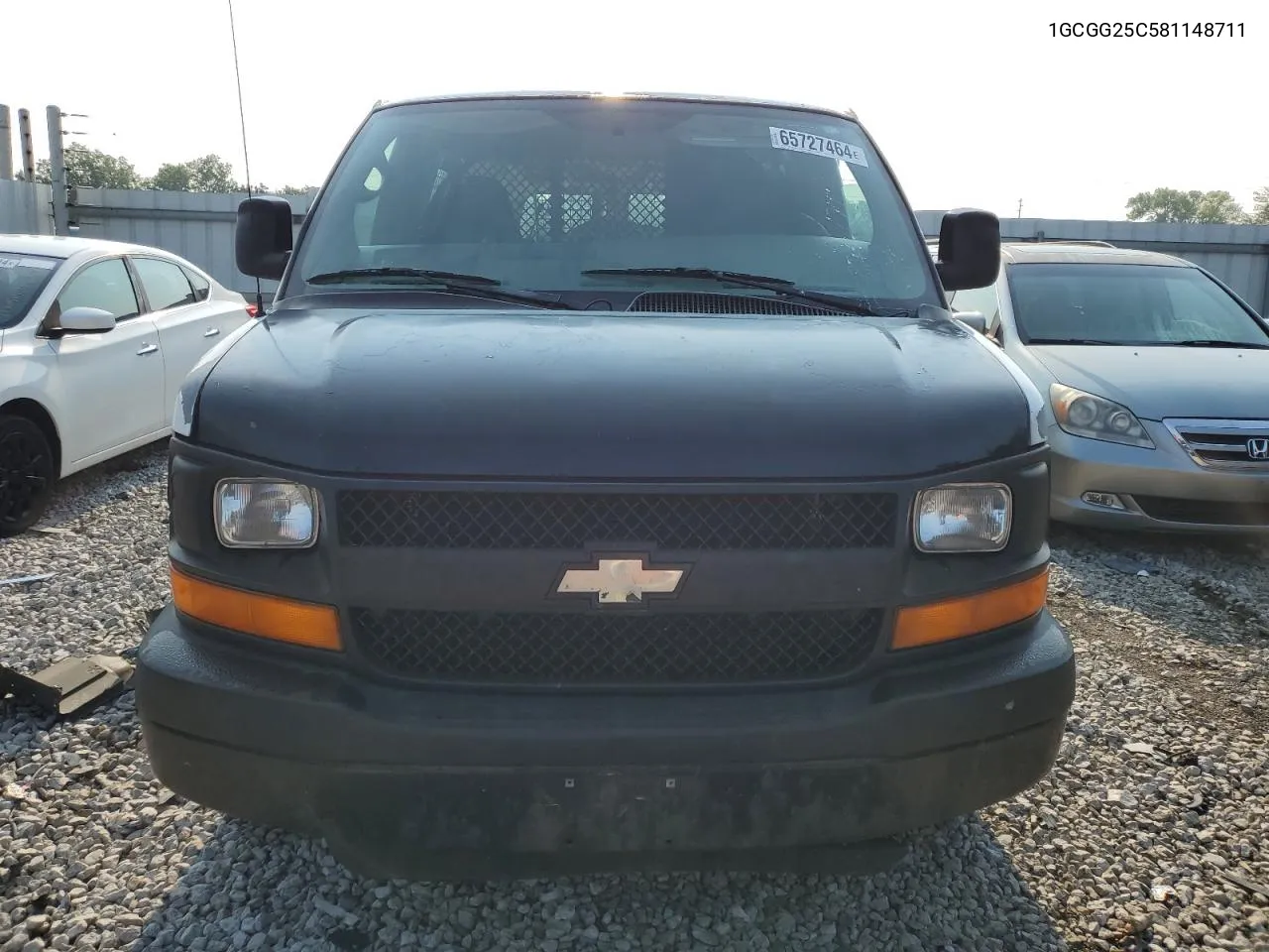 2008 Chevrolet Express G2500 VIN: 1GCGG25C581148711 Lot: 71520424