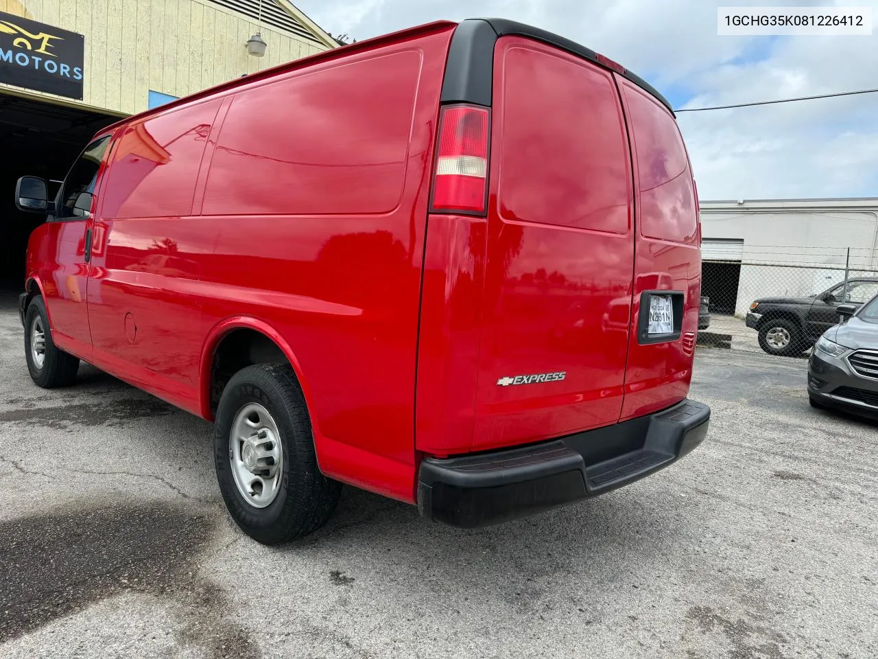 2008 Chevrolet Express G3500 VIN: 1GCHG35K081226412 Lot: 73024304