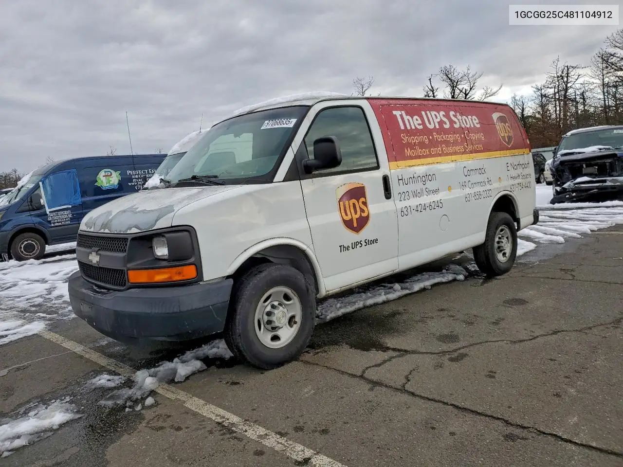 1GCGG25C481104912 2008 Chevrolet Express G2500