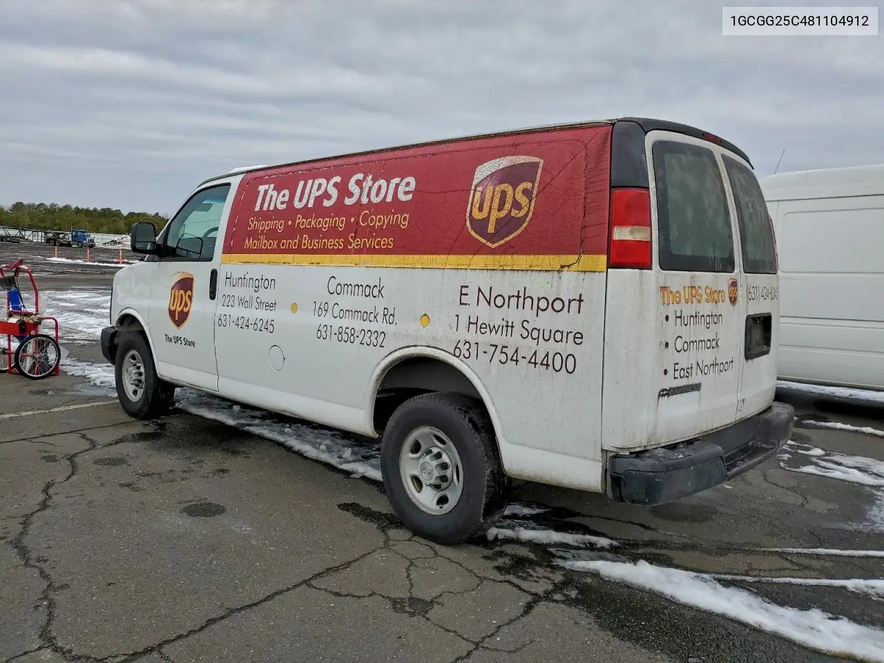 1GCGG25C481104912 2008 Chevrolet Express G2500