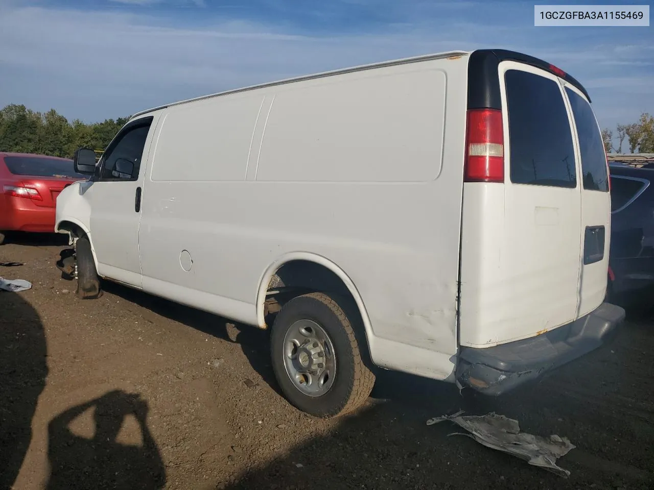 1GCZGFBA3A1155469 2010 Chevrolet Express G2500