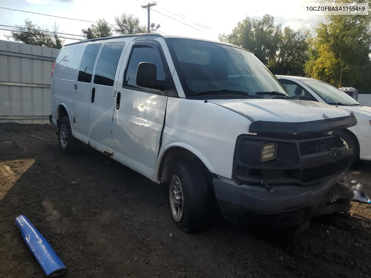 2010 Chevrolet Express G2500 VIN: 1GCZGFBA3A1155469 Lot: 71927494