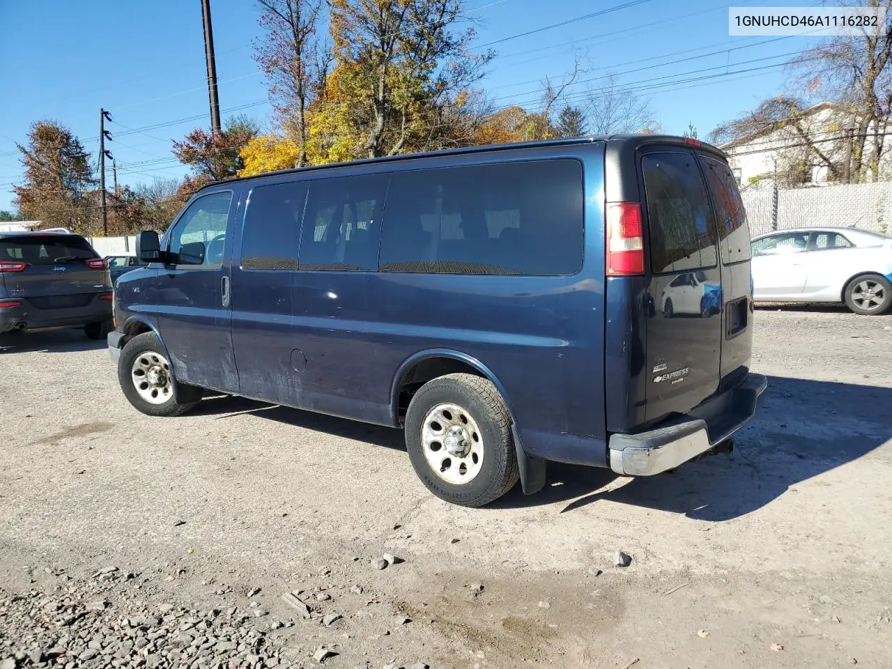 1GNUHCD46A1116282 2010 Chevrolet Express G1500 Lt