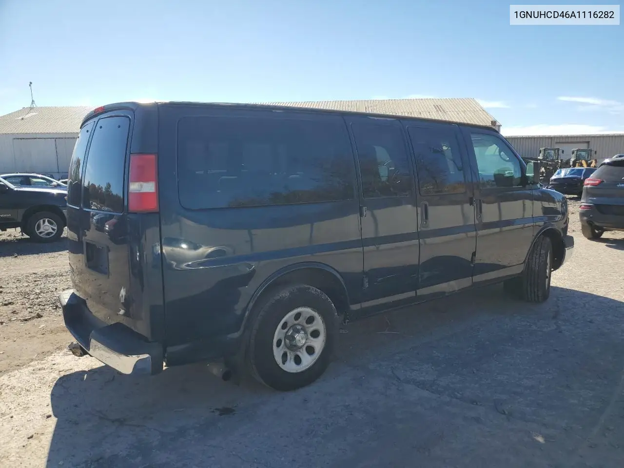 1GNUHCD46A1116282 2010 Chevrolet Express G1500 Lt