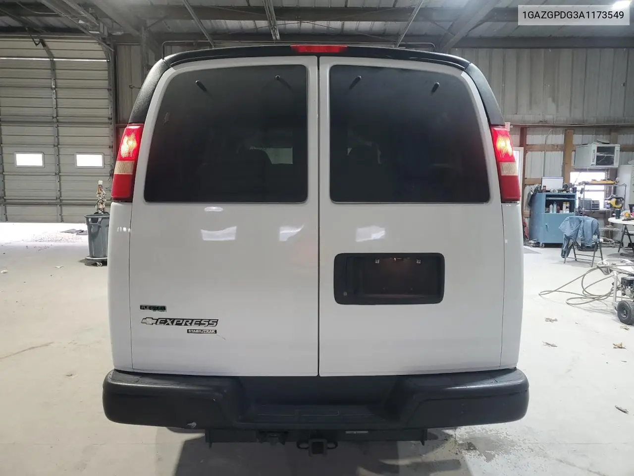 1GAZGPDG3A1173549 2010 Chevrolet Express G2500 Ls