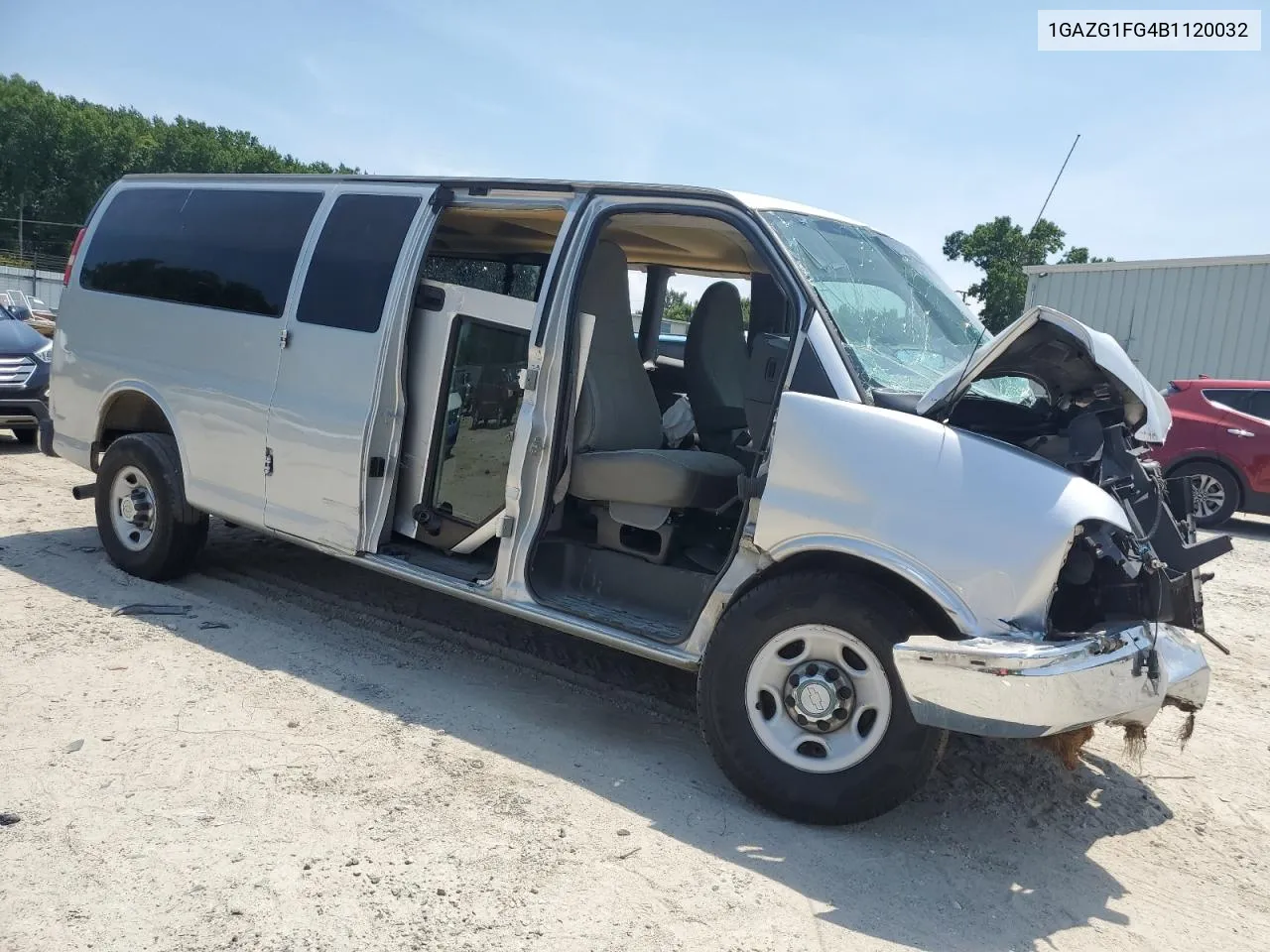 2011 Chevrolet Express G3500 Lt VIN: 1GAZG1FG4B1120032 Lot: 63409444