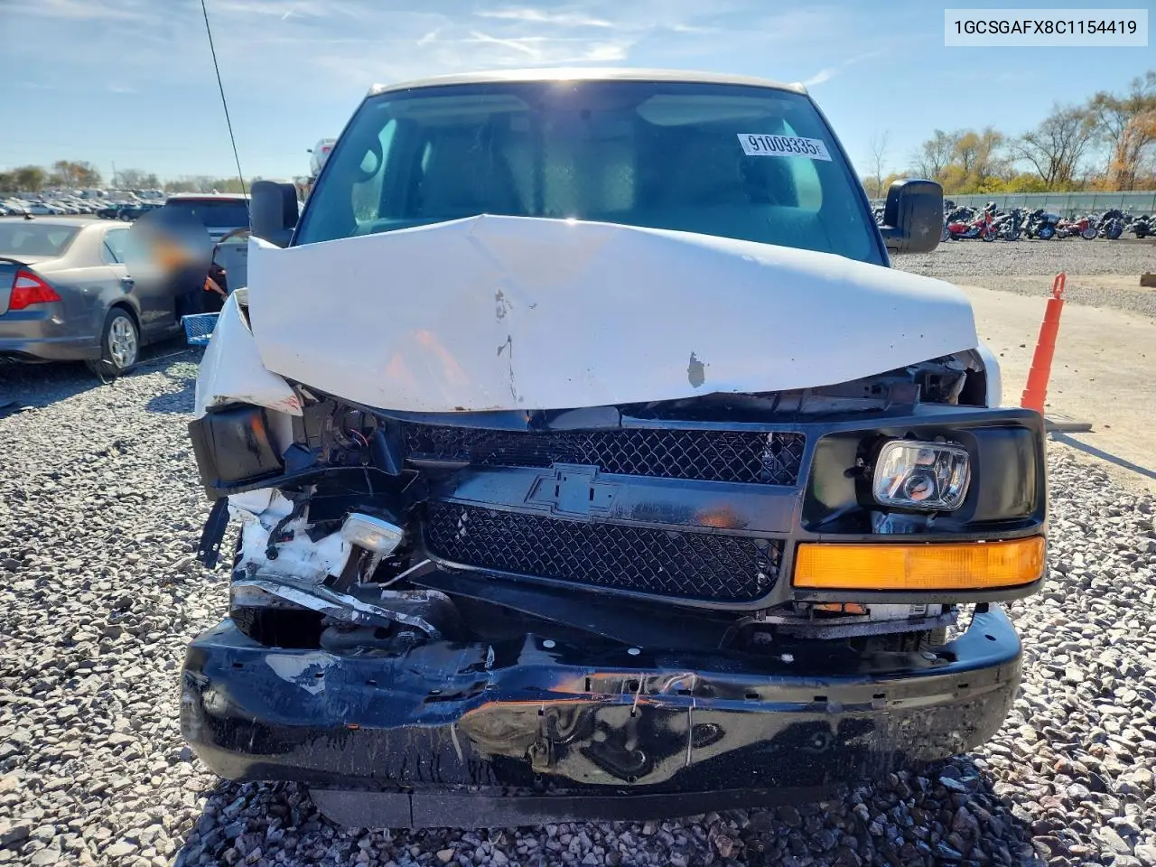 1GCSGAFX8C1154419 2012 Chevrolet Express G1500