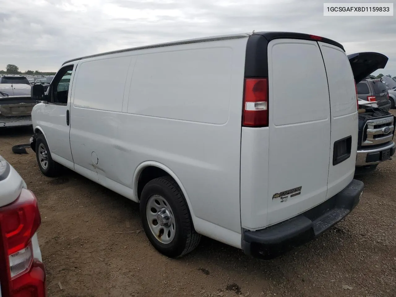 1GCSGAFX8D1159833 2013 Chevrolet Express G1500