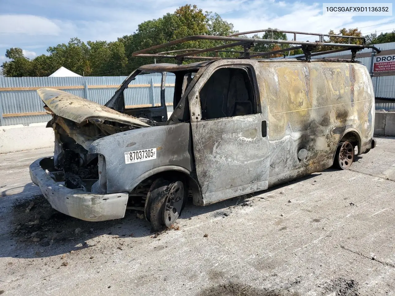 1GCSGAFX9D1136352 2013 Chevrolet Express G1500