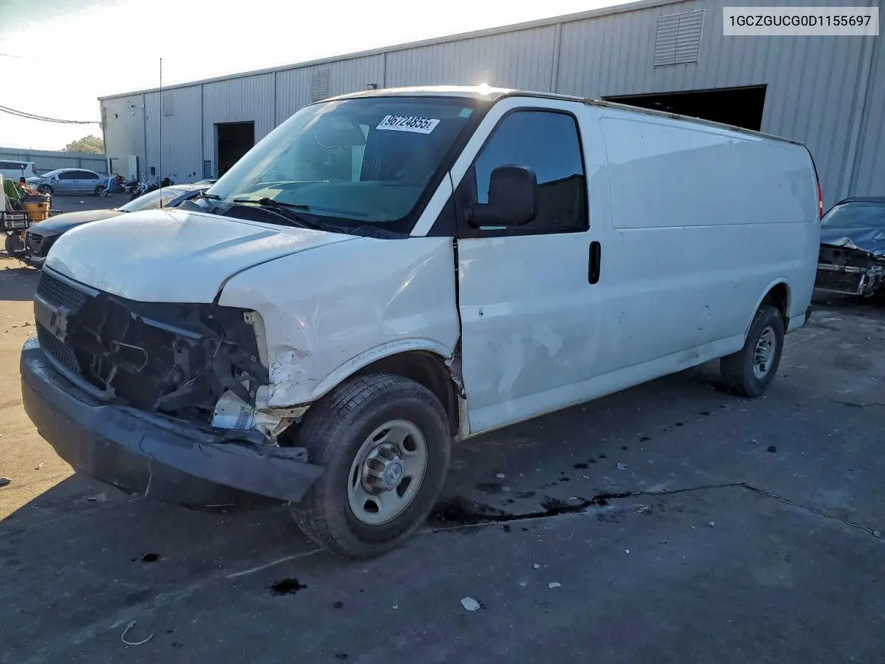 2013 Chev Express Cargo 3500 1 VIN: 1GCZGUCG0D1155697 Lot: 96724855