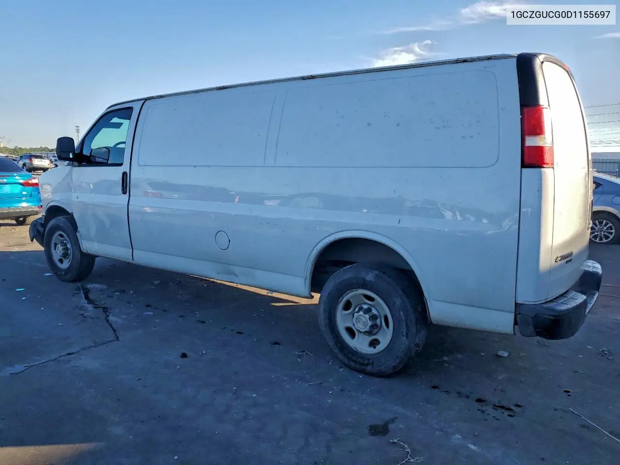 2013 Chev Express Cargo 3500 1 VIN: 1GCZGUCG0D1155697 Lot: 96724855