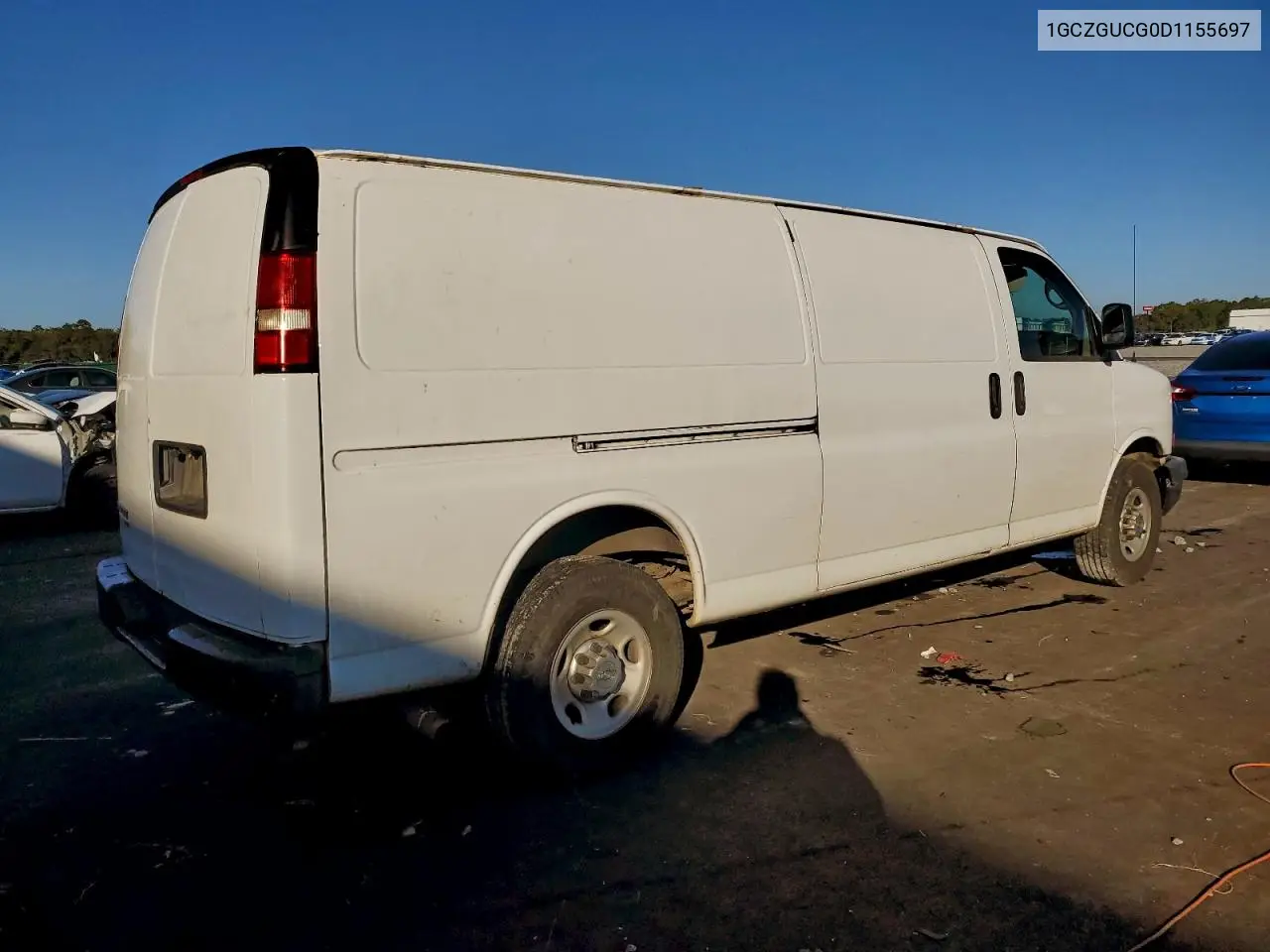 2013 Chev Express Cargo 3500 1 VIN: 1GCZGUCG0D1155697 Lot: 96724855