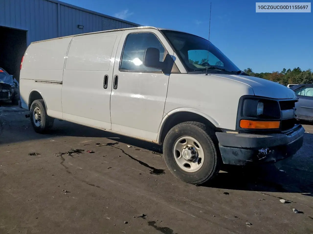 2013 Chev Express Cargo 3500 1 VIN: 1GCZGUCG0D1155697 Lot: 96724855