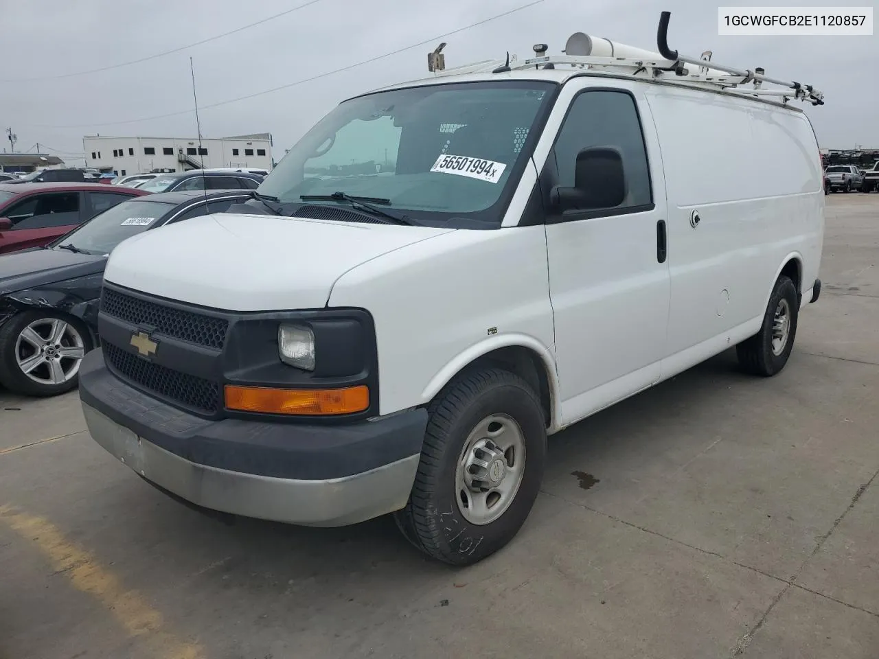 2014 Chevrolet Express G2500 VIN: 1GCWGFCB2E1120857 Lot: 56501994