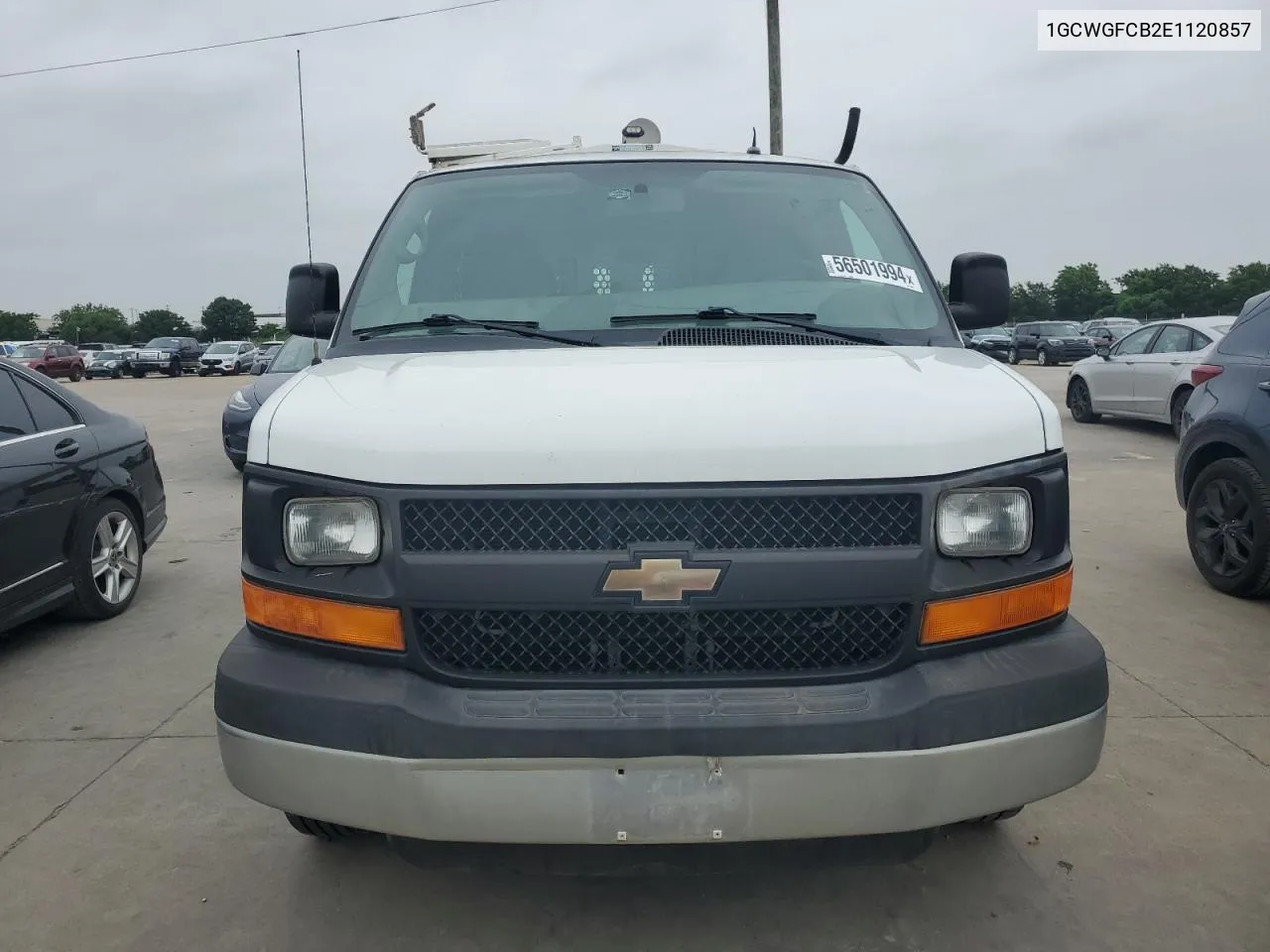 2014 Chevrolet Express G2500 VIN: 1GCWGFCB2E1120857 Lot: 56501994