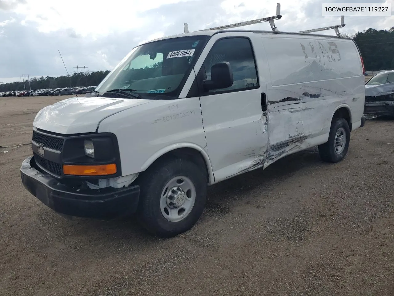 2014 Chevrolet Express G2500 VIN: 1GCWGFBA7E1119227 Lot: 60061064