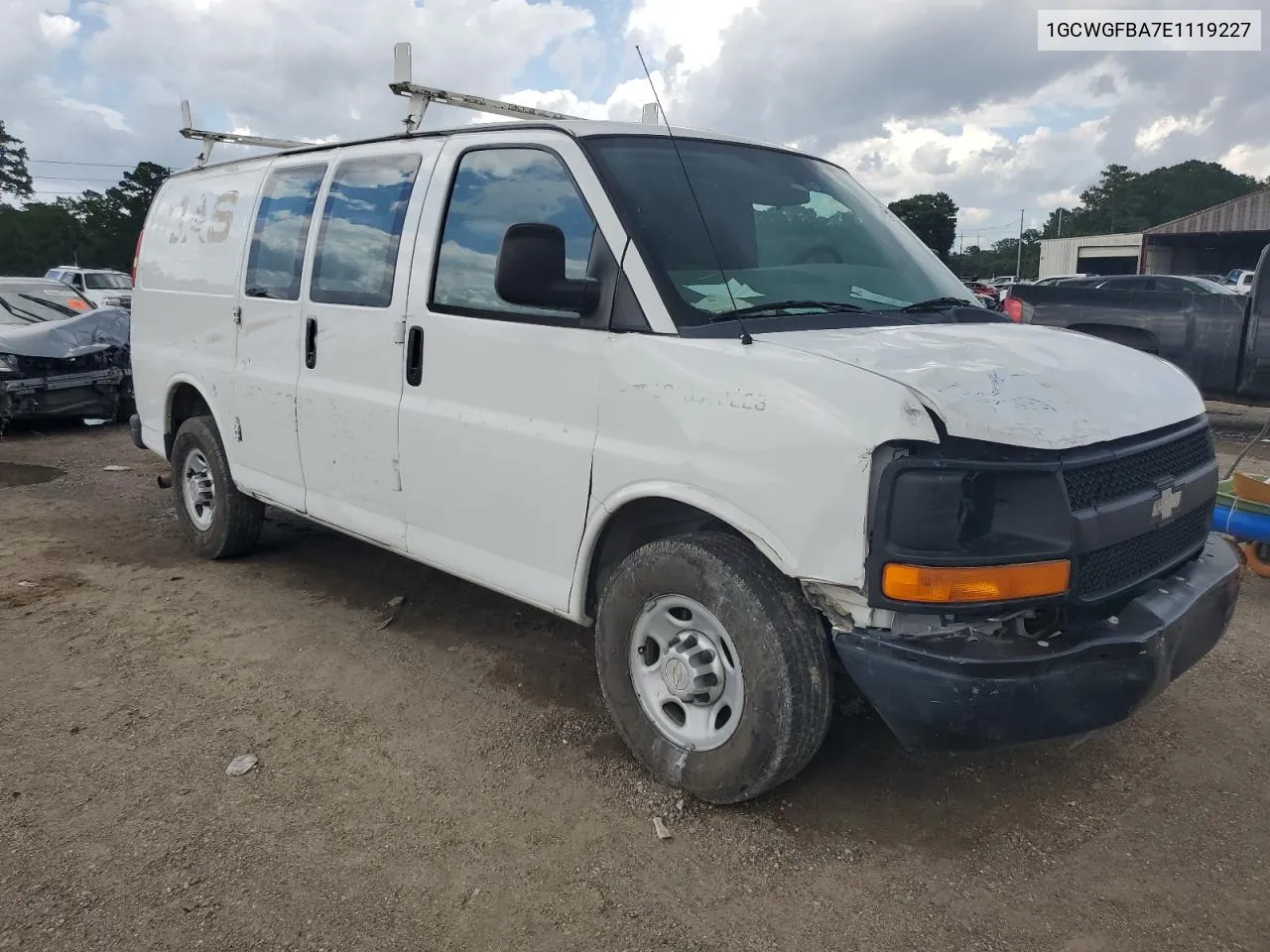 2014 Chevrolet Express G2500 VIN: 1GCWGFBA7E1119227 Lot: 60061064