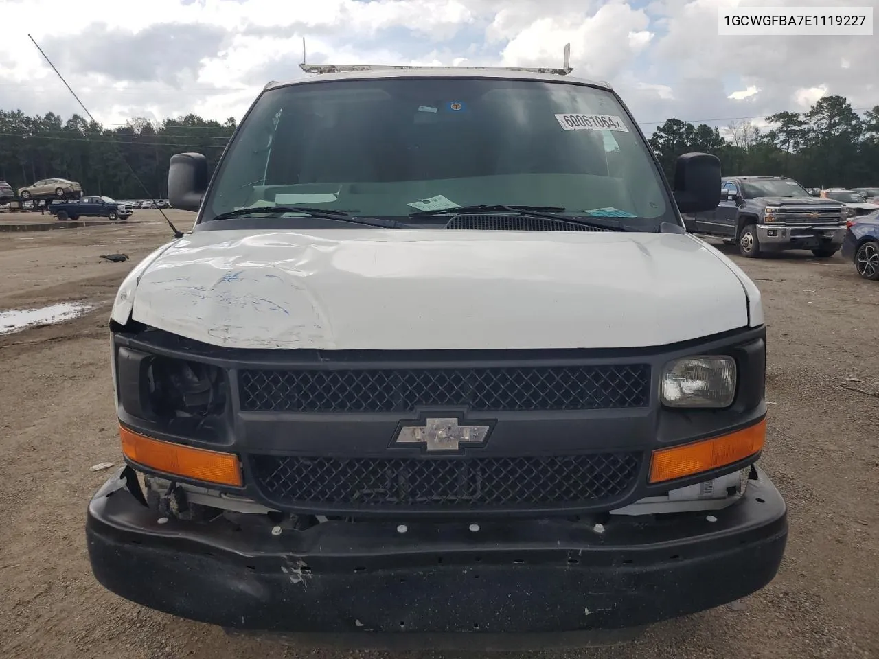 2014 Chevrolet Express G2500 VIN: 1GCWGFBA7E1119227 Lot: 60061064