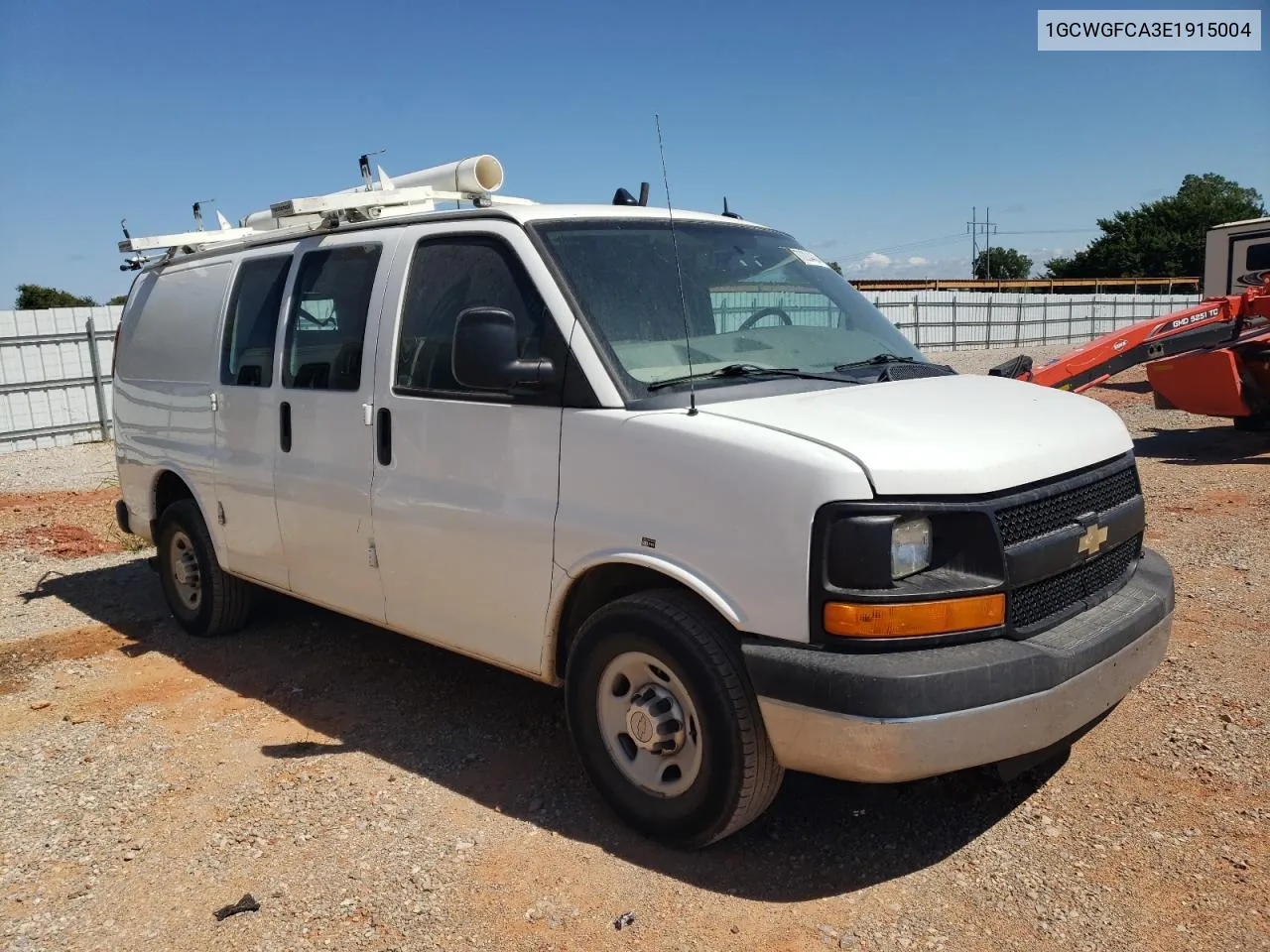 2014 Chevrolet Express G2500 VIN: 1GCWGFCA3E1915004 Lot: 70204404