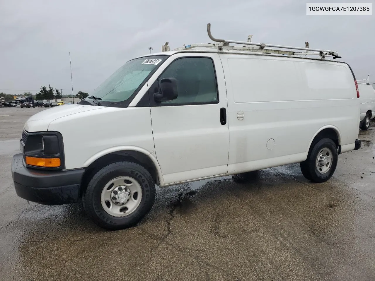 2014 Chevrolet Express G2500 VIN: 1GCWGFCA7E1207385 Lot: 71767594