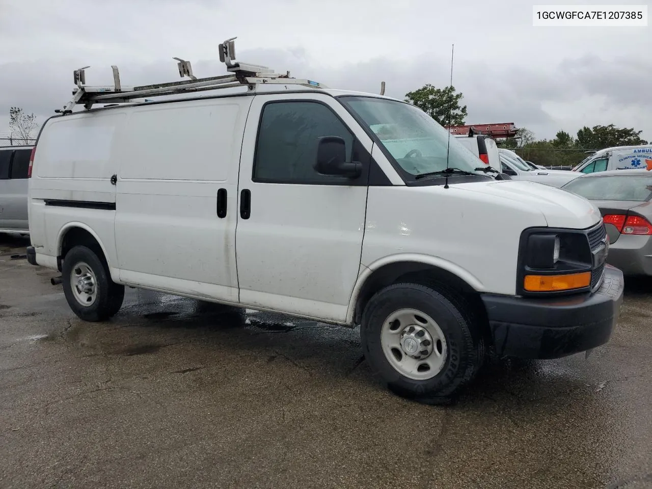 2014 Chevrolet Express G2500 VIN: 1GCWGFCA7E1207385 Lot: 71767594