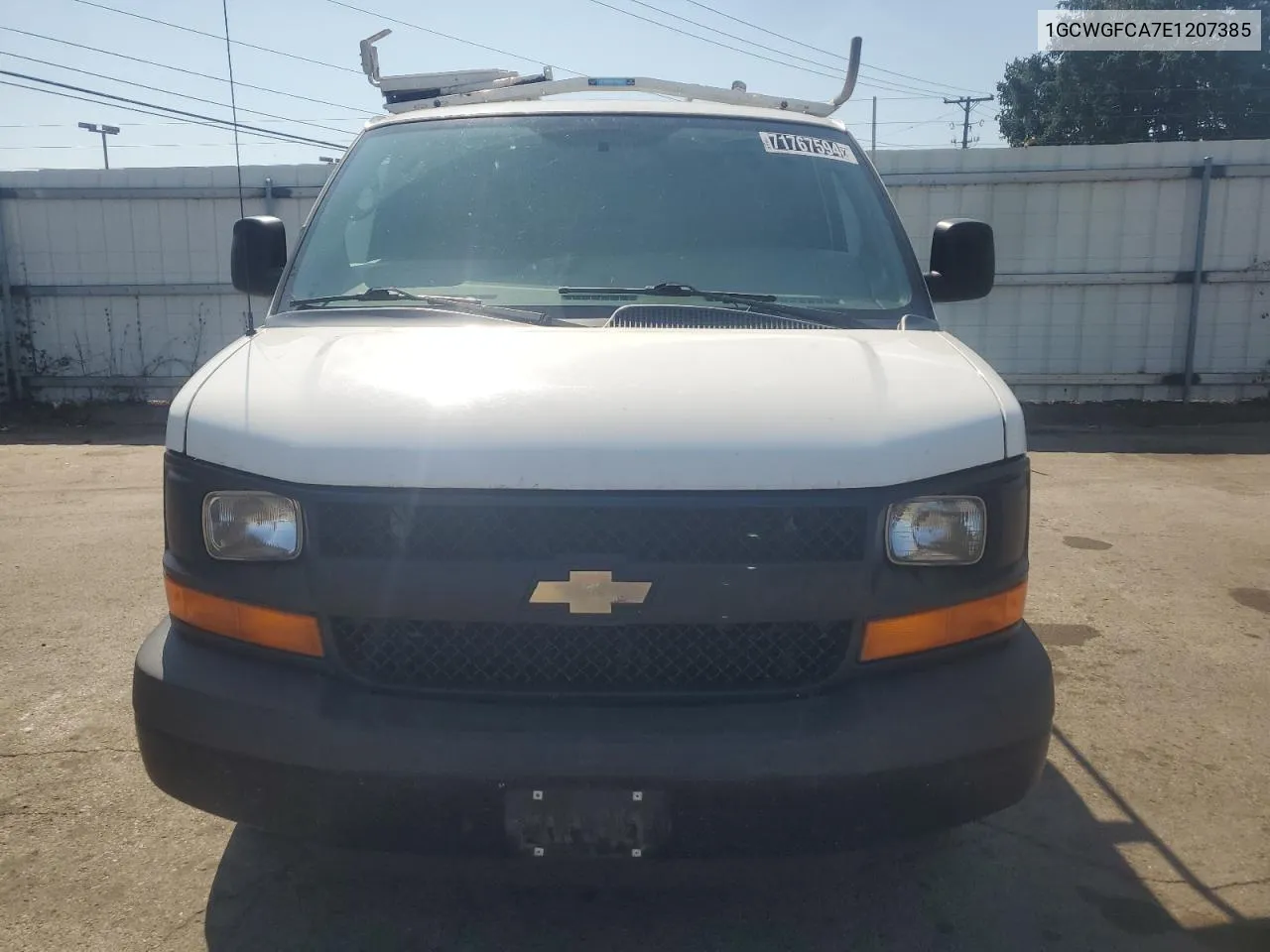 1GCWGFCA7E1207385 2014 Chevrolet Express G2500