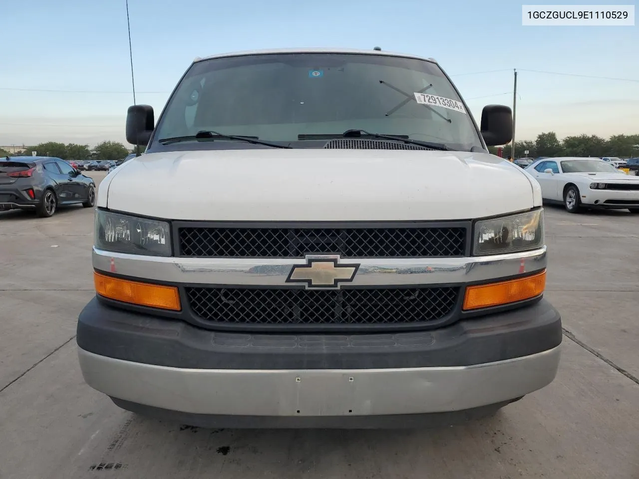 2014 Chevrolet Express G3500 VIN: 1GCZGUCL9E1110529 Lot: 72913304