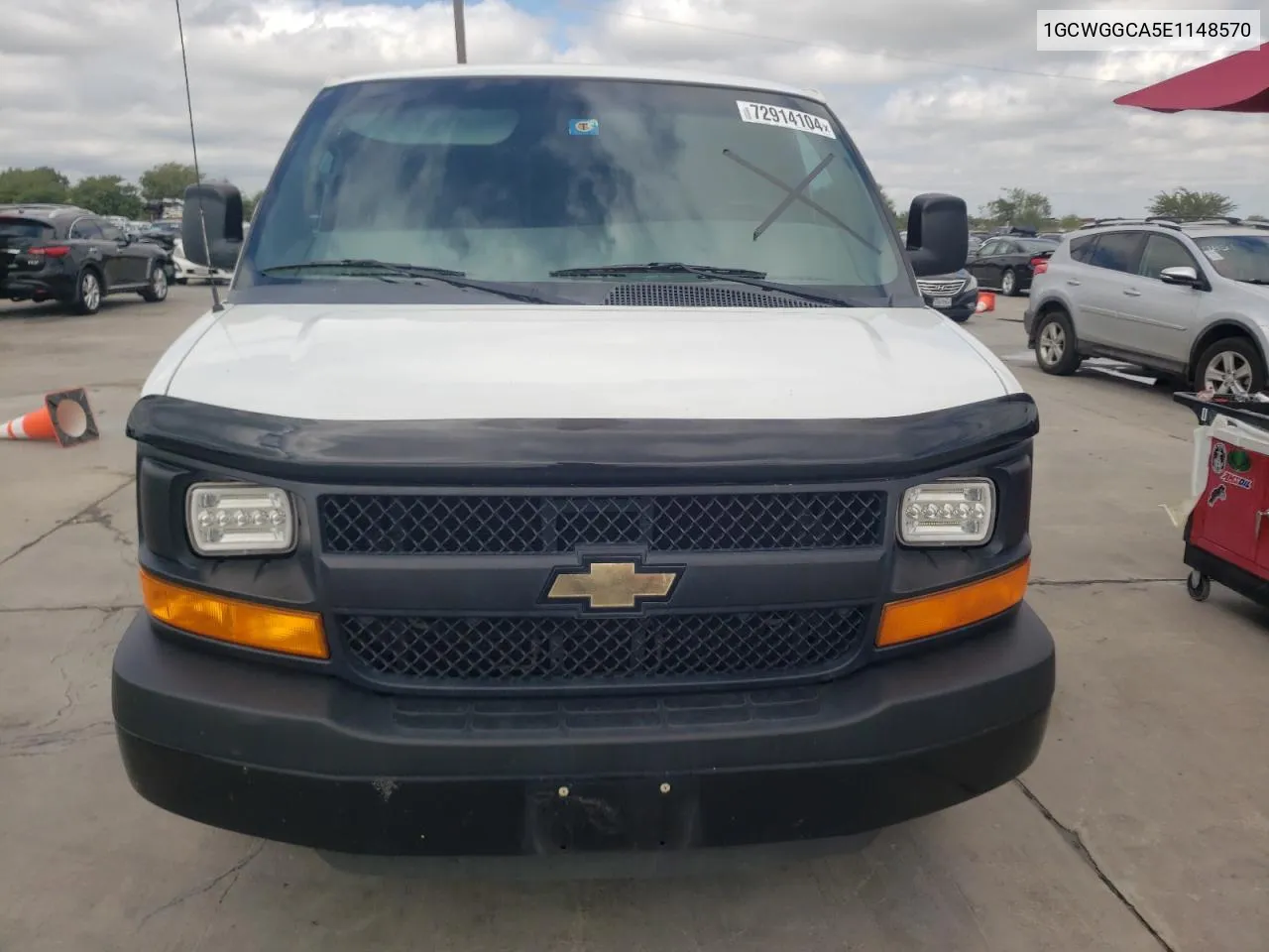 2014 Chevrolet Express G2500 VIN: 1GCWGGCA5E1148570 Lot: 72914104