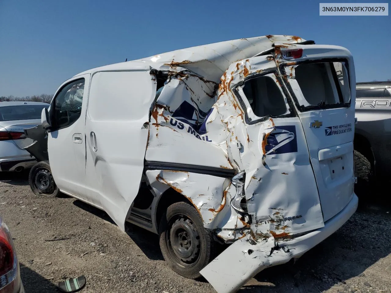 2015 Chevrolet City Express Ls VIN: 3N63M0YN3FK706279 Lot: 47310484