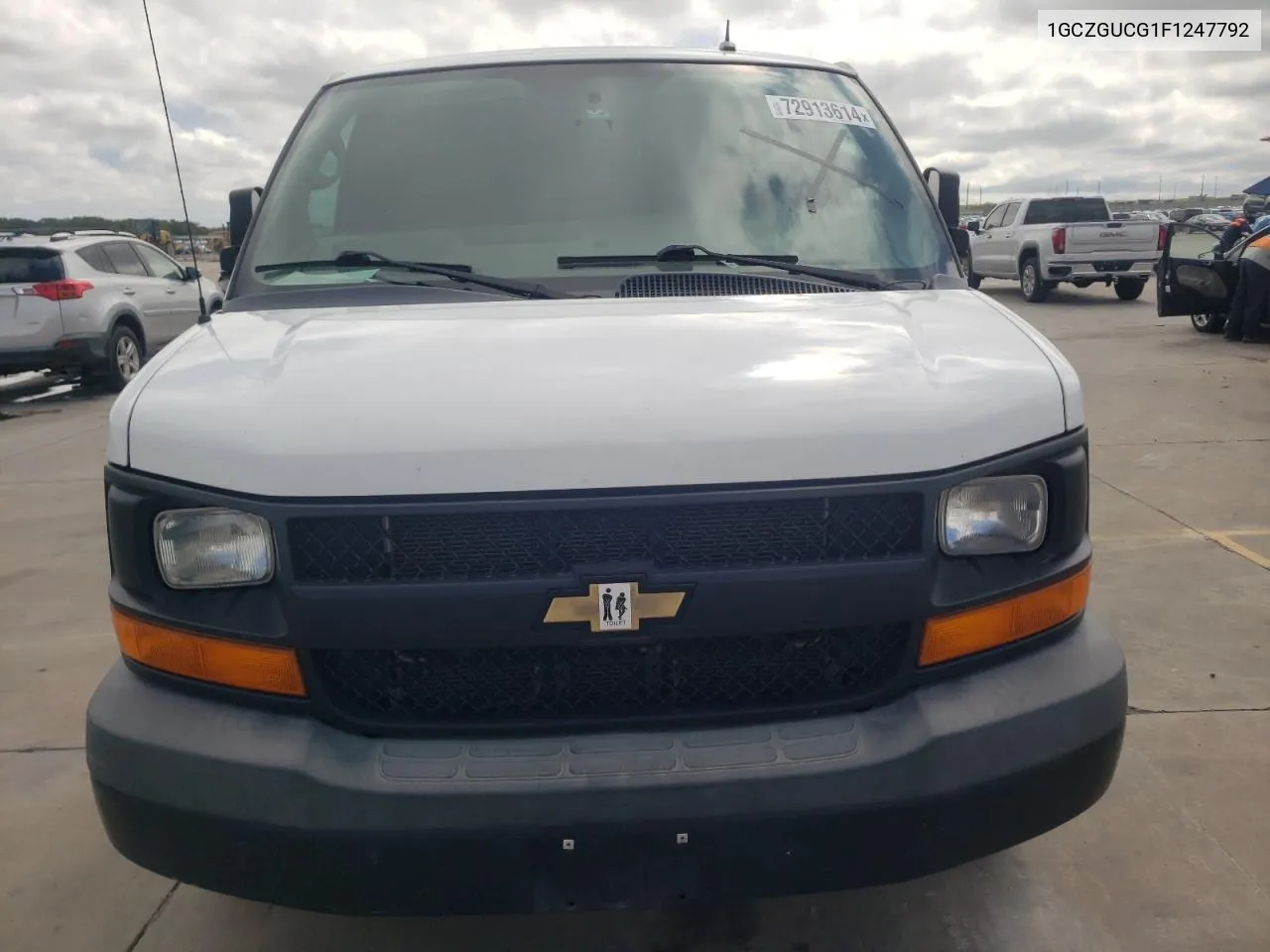 2015 Chevrolet Express G3500 VIN: 1GCZGUCG1F1247792 Lot: 72913614